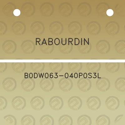 rabourdin-b0dw063-040p0s3l