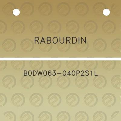 rabourdin-b0dw063-040p2s1l