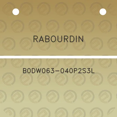 rabourdin-b0dw063-040p2s3l