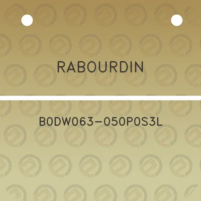 rabourdin-b0dw063-050p0s3l