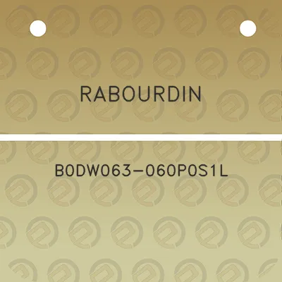 rabourdin-b0dw063-060p0s1l