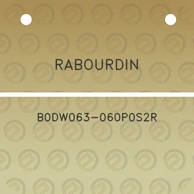 rabourdin-b0dw063-060p0s2r