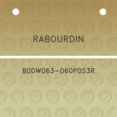 rabourdin-b0dw063-060p0s3r