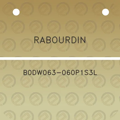 rabourdin-b0dw063-060p1s3l