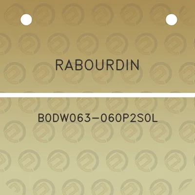 rabourdin-b0dw063-060p2s0l