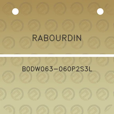 rabourdin-b0dw063-060p2s3l