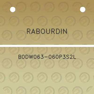 rabourdin-b0dw063-060p3s2l