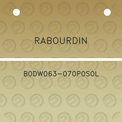 rabourdin-b0dw063-070p0s0l