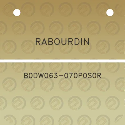 rabourdin-b0dw063-070p0s0r