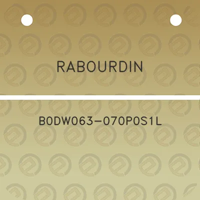 rabourdin-b0dw063-070p0s1l