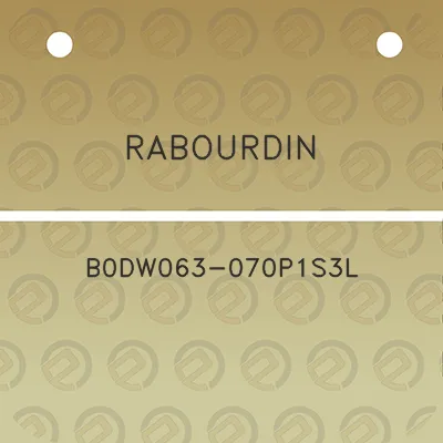 rabourdin-b0dw063-070p1s3l