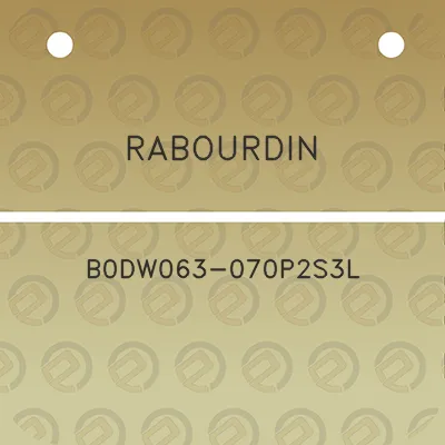 rabourdin-b0dw063-070p2s3l