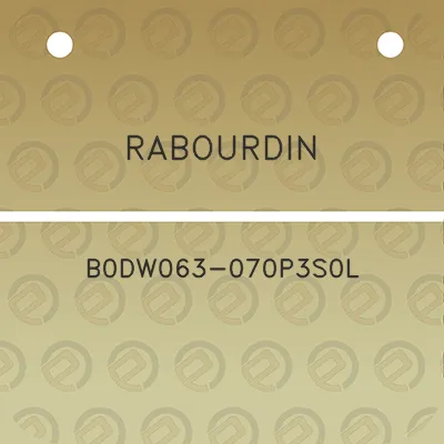 rabourdin-b0dw063-070p3s0l