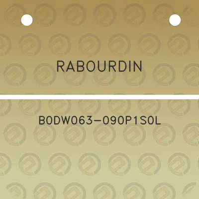 rabourdin-b0dw063-090p1s0l