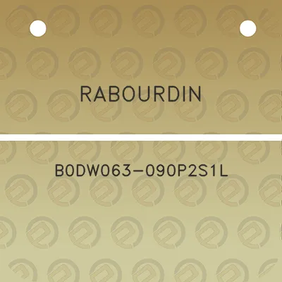 rabourdin-b0dw063-090p2s1l