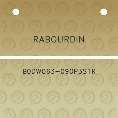 rabourdin-b0dw063-090p3s1r