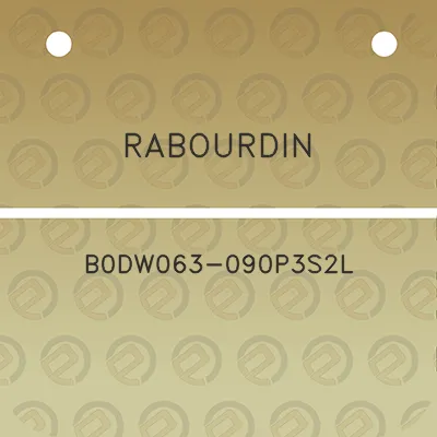 rabourdin-b0dw063-090p3s2l