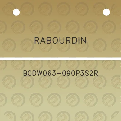 rabourdin-b0dw063-090p3s2r