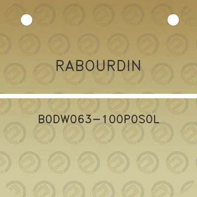 rabourdin-b0dw063-100p0s0l