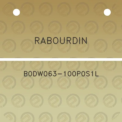 rabourdin-b0dw063-100p0s1l