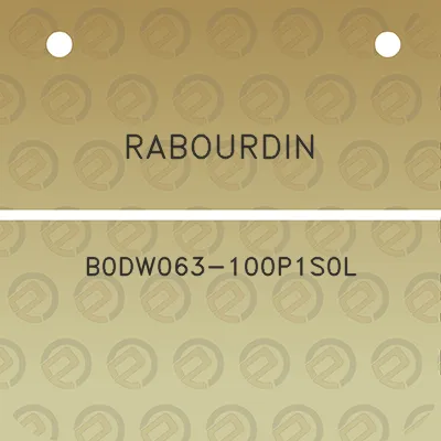 rabourdin-b0dw063-100p1s0l