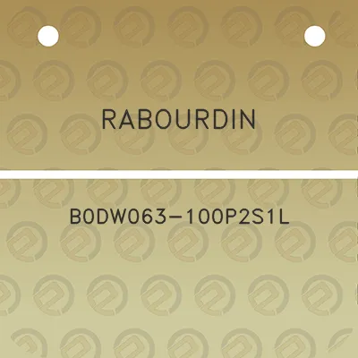 rabourdin-b0dw063-100p2s1l