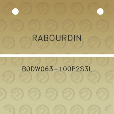 rabourdin-b0dw063-100p2s3l