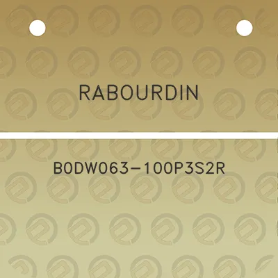 rabourdin-b0dw063-100p3s2r