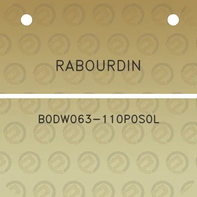 rabourdin-b0dw063-110p0s0l