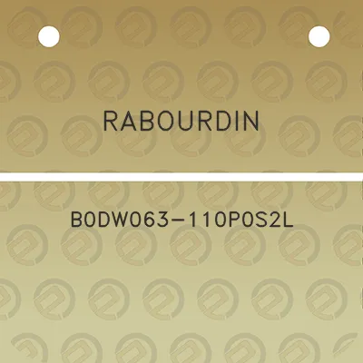 rabourdin-b0dw063-110p0s2l