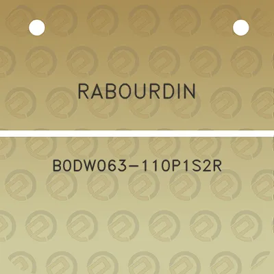 rabourdin-b0dw063-110p1s2r