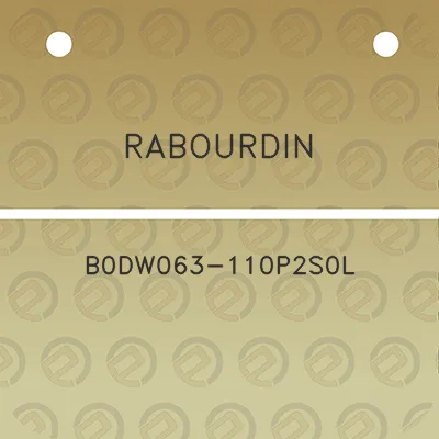 rabourdin-b0dw063-110p2s0l
