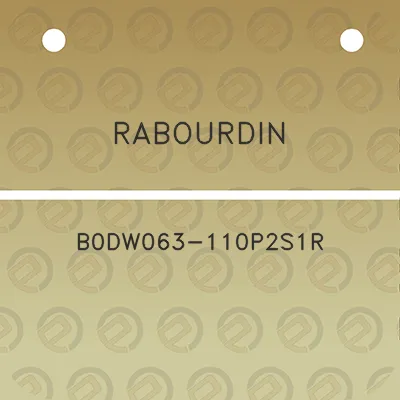 rabourdin-b0dw063-110p2s1r