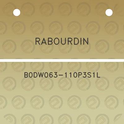 rabourdin-b0dw063-110p3s1l