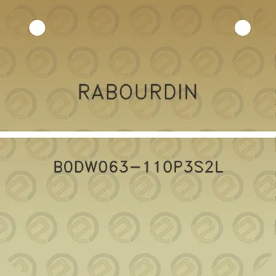 rabourdin-b0dw063-110p3s2l