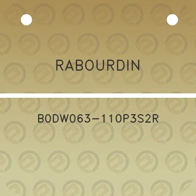 rabourdin-b0dw063-110p3s2r