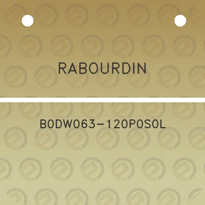 rabourdin-b0dw063-120p0s0l