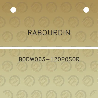 rabourdin-b0dw063-120p0s0r