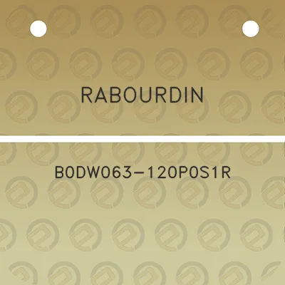 rabourdin-b0dw063-120p0s1r