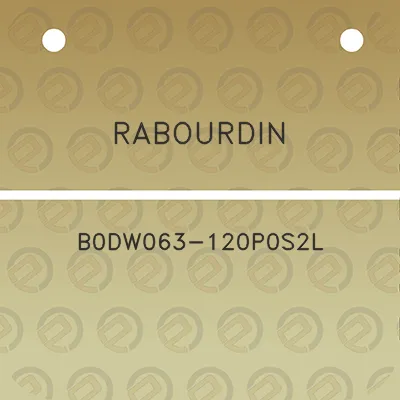 rabourdin-b0dw063-120p0s2l