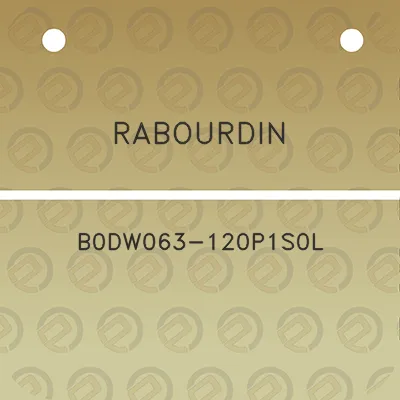 rabourdin-b0dw063-120p1s0l