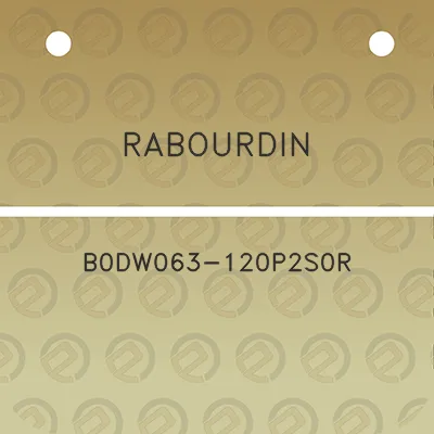 rabourdin-b0dw063-120p2s0r