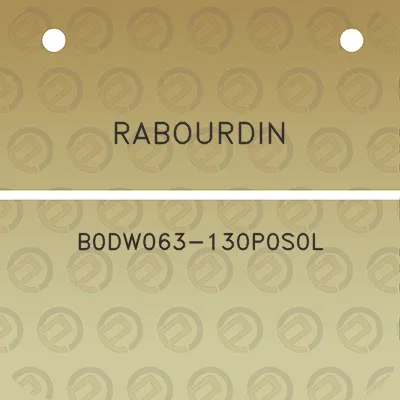 rabourdin-b0dw063-130p0s0l