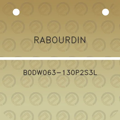 rabourdin-b0dw063-130p2s3l