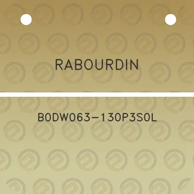 rabourdin-b0dw063-130p3s0l