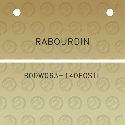 rabourdin-b0dw063-140p0s1l