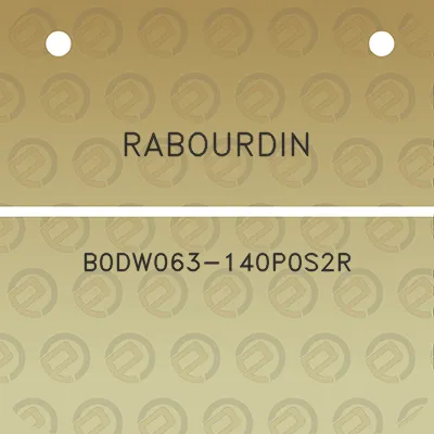 rabourdin-b0dw063-140p0s2r