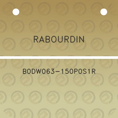 rabourdin-b0dw063-150p0s1r