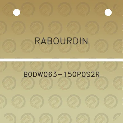 rabourdin-b0dw063-150p0s2r