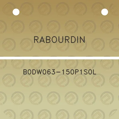 rabourdin-b0dw063-150p1s0l